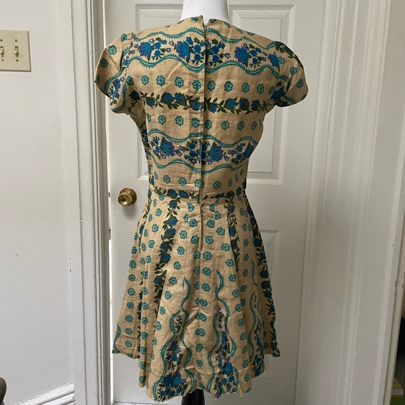 Vintage 1950s dress. Small size - Picture 4 of 5